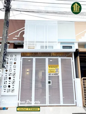 ทาวน์เฮ้าส์ 2 ชั้น 24 ตรว. นครทองปาร์ควิว3 บางบัวทอง รีโนเวทใหม่