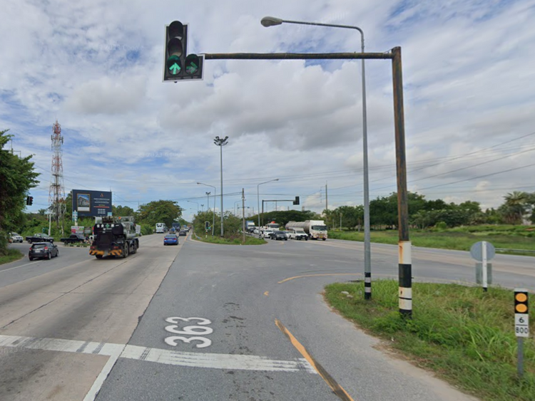 ขายที่ดินเปล่าขนาด 5 ไร่ 1 งาน 51.8 ตร.วา สี่แยกสุขุมวิท38 ระยอง, ภาพที่ 4