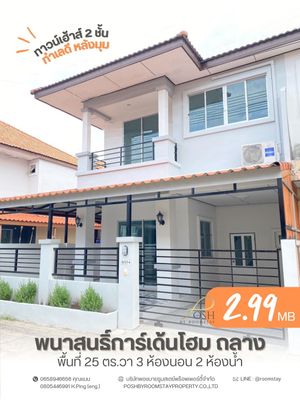 ทาวน์เฮ้าส์ 2 ชั้น หลังมุม รีโนเวทใหม่ทั้งหลัง หมู่บ้านพนาสนธิ์การ์เด้นโฮม ถลาง ทำเลดีมากๆ ใกล้ห้างสรรพสินค้า เดินทางสะดวกมากก💥🏡🌳