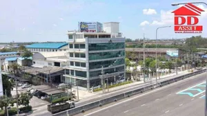 ให้เช่าอาคารสำนักงาน สูง 6 ชั้น ติดถนนเมน บางนา-ตราด กม.15 ตึกแมงเวล ไอซ์แลนด์ดิค 