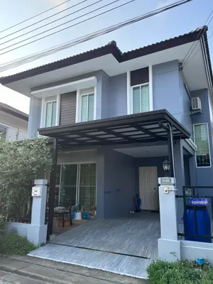 ขาย บ้าน ในโครงการ พฤกษาวิลเลจ 22 ปิ่นเกล้า-สิรินธร ตำบลบางสีทอง อำเภอบางกรวย จังหวัดนนทบุรี