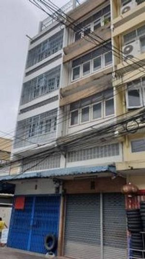สำนักงานใกล้เยาวราช ย่านวงเวียน 22 ตึกแถว 2 คูหา 5.5 ชั้น