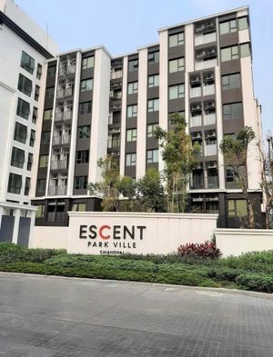 ให้เช่า คอนโด ห้องพร้อมเข้าอยู่ Escent Park Ville Chiangmai 28 ตรม. ใกล้ เซ็นทรัลเฟสติวัลเชียงใหม่