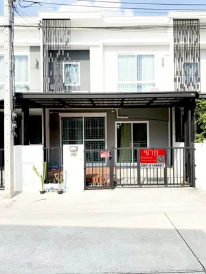 ขาย ทาวน์โฮม ในโครงการ บ้านพฤกษา ไพร์ม สถานีรถไฟฟ้าบางพลู-ราชพฤกษ์ ตำบลบางรักใหญ่ อำเภอบางบัวทอง จังหวัดนนทบุรี