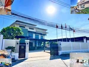 ให้เช่าสำนักงานสวยพร้อมคลังสินค้า 2 ชั้น มาตรฐานยุโรป 455ตรว.1,930ตรม. สนามบินสุวรรณภูมิ 5ห้อง 5น้ำ 3จอดรถ 5แอร์ ตลาดกิ่งแก้ว