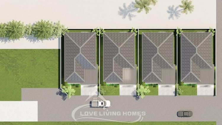 DD-0157 บ้านสร้างใหม่ 3 ห้องนอน 2 ห้องน้ำ (หลังหัวมุม) บ้านคอกหมูป่า, ภาพที่ 4