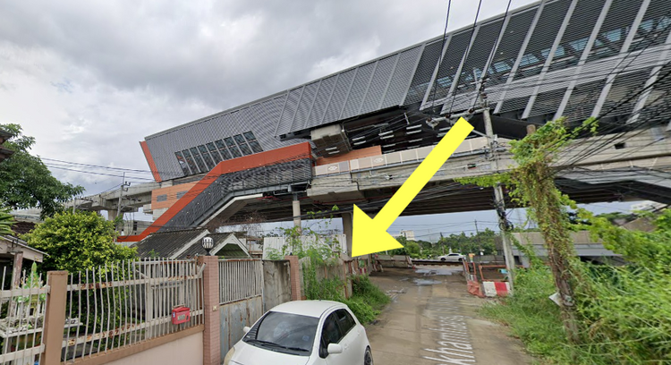 รหัสทรัพย์ PK01 ให้เช่าที่ดิน 106 ตารางวา ซอยรามคำแหง 192 (สายสีส้ม), ภาพที่ 4