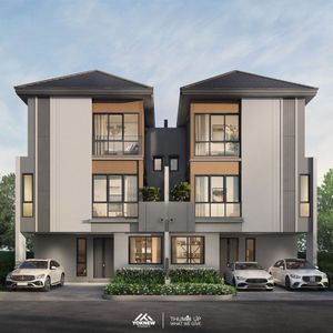 ขาย Baan Klang Muang Ngamwongwan บ้าน 3 ชั้น วิวสวน ร่มรื่น บิ้วอินทั้งหลัง เดินทางเข้าเมืองก็สะดวก