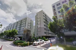 For Sale with tenant "Lumpini Ville Pattanakarn - New Phetchaburi" -- Studio 23 Sq.m. 1.35 Million Baht -- Near Rama 9 Road, Airport Link Ramkhamhaeng Station!