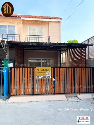 หมู่บ้านชายคลอง เทพารักษ์  ซอยคิงคอง บางเสาธง รีโนเวทใหม่ทั้งหลัง