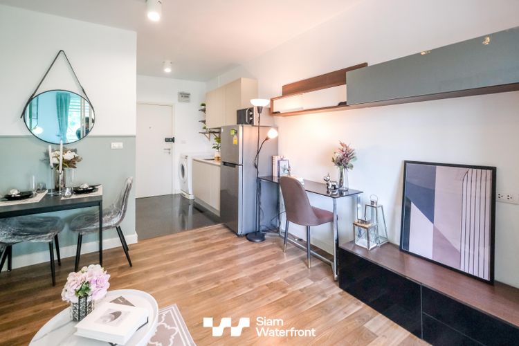 🔥ขายด่วน พึ่งรีโนเวทใหม่🔥A Space Me Sukhumvit77 1ห้องนอน 28sqm ชั้น4, ภาพที่ 4