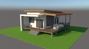 ขาย แบบบ้านพักอาศัย ยกสูง 1 ชั้น (เหมาะสำหรับทำบ้านพักตากอากาศ)
