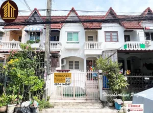 ทาวน์เฮ้าส์ 2  ชั้น หมู่บ้านธรรมสาธิต วชิรธรรม 57 สุขุมวิท 101 ใกล้ BTS ปุณณวิถี