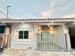 หน้าบ้านหันทิศตะวันตกเฉียงเหนือ 🏡ม.พฤกษา3 🟠 18 ตารางวา 3ห้องนอน