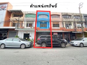 ให้เช่า อาคารพาณิชย์ จดบริษัทได้หมู่บ้านธนกาญจน์  180 ตรม. 16 ตร.วา หน้าบ้านไม่ชนใคร ใกล้ MRT สามแยกบางใหญ่