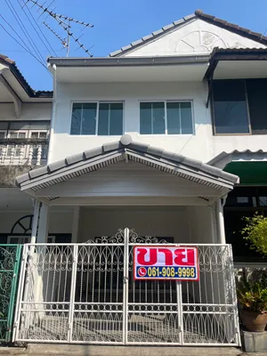 ขาย ทาวน์เฮ้าส์ ซ.วิภาวดีรังสิต84 ย่านดอนเมือง ติดถนนใหญ่ ใกล้สนามบิน รถไฟฟ้า