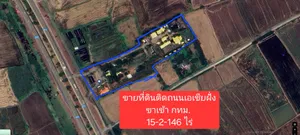 ขาย ที่ดิน ถมแล้ว ติดถนนสายเอเชีย ฝั่งขาเข้า กรุงเทพฯ