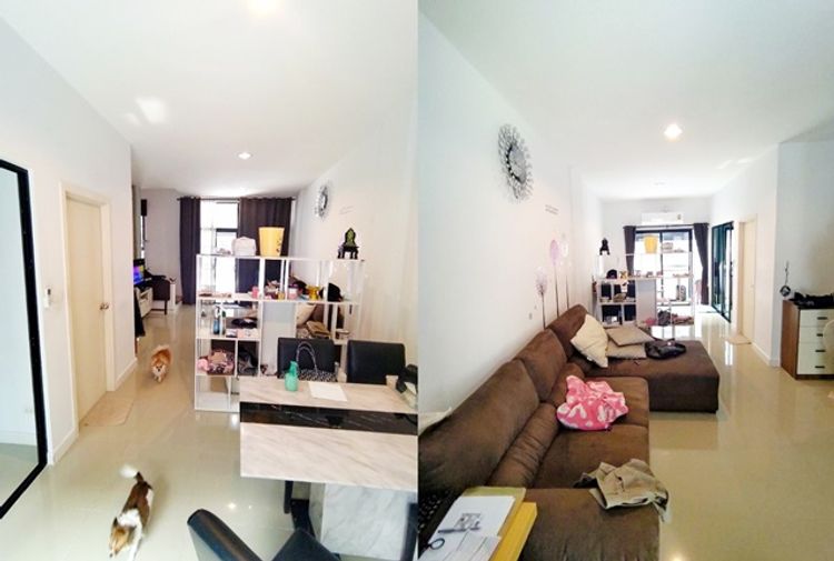 MRT ติวานนท์ วงศ์สว่าง ทาวน์โฮมให้เช่า 3 ชั้น พร้อมตกแต่ง 20ตรว. 3นอน, ภาพที่ 4