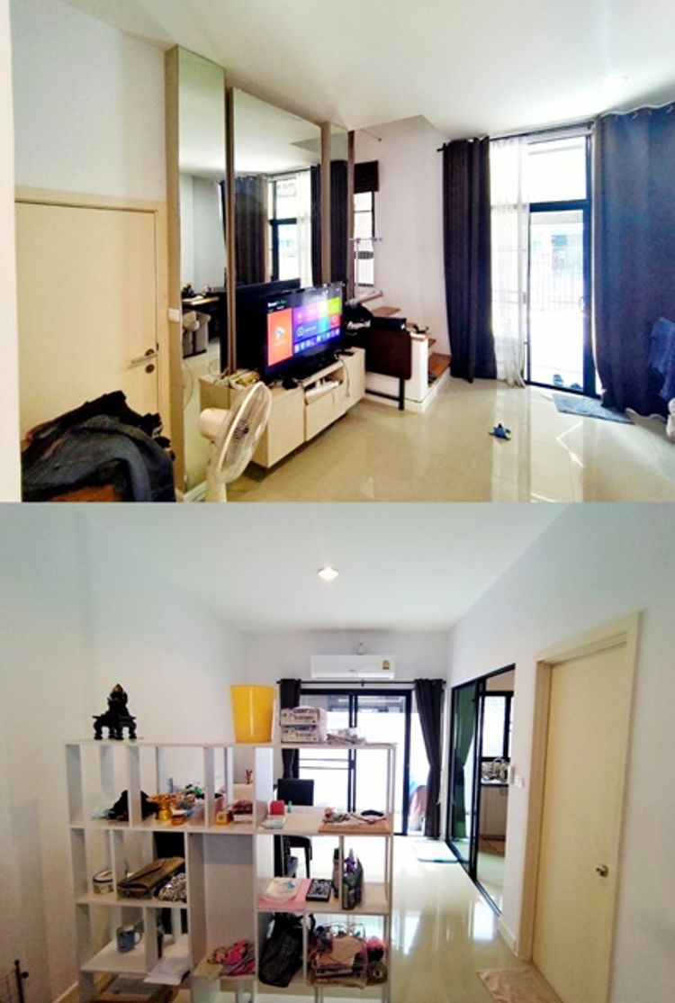 พร้อมตกแต่ง 20ตรว. MRT ติวานนท์ วงศ์สว่าง ทาวน์โฮมให้เช่า 3 ชั้น 3นอน, ภาพที่ 4