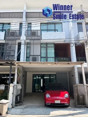 ให้เช่าทาวน์โฮม Plex Bangna 3 ชั้น บางนา-ตราด กม.5 เหมาะทำธุรกิจ บริษัท