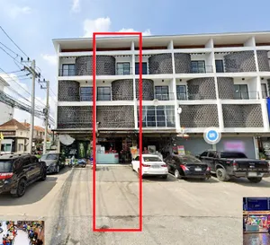 สไตล์คาเฟ่ 20ตรว.BTS คูคต 2กม. ให้เช่าอาคารพาณิชย์ 4 ชั้น  235ตรม. เปิดหน้าร้าน 3นอน 3น้ำ 3แอร์ จอดรถได้หลายคัน ติดถนนใหญ่ ตลาดสายสัมพันธ์