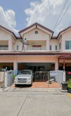 ทาวน์เฮ้าส์ ม.ซื่อตรง บางใหญ่ เฟส2 ใกล้รถไฟฟ้าสายสีม่วง สถานีคลองบางไผ่ (B7482)