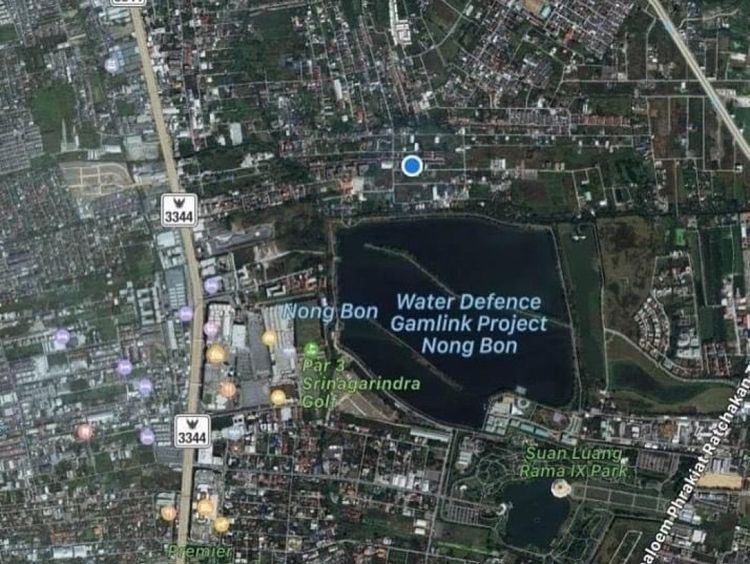 ขาย ที่ดิน นอกหมู่บ้านจัดสรร ไม่ต้องเสียค่าส่วนกลาง  ที่ดินศรีนคริน ซอย, ภาพที่ 4