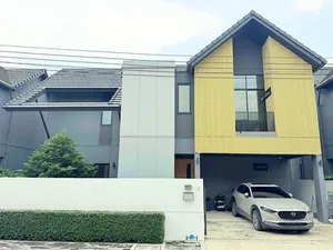 RH1209ให้เช่าและขายบ้านเดี่ยว โครงการ ,โนเบิล เกเบิล วัชรพล ขนาดพื้นที่ 52 ตรว. 4 ห้องนอน 3 ห้องน้ำ พร้อมเฟอร์นิเจอร์ครบครัน