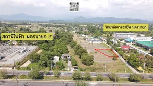 ขายที่ดิน 1 ไร่ มีโฉนด ใกล้วิทยาลัยการอาชีพนครนายก แหล่งชุมชน