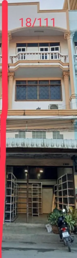 ขาย อาคารพาณิชย์ ในโครงการ อาคารพานิชย์หน้าตลาดคลอง 16 ตำบลดอนฉิมพลี อำเภอบางน้ำเปรี้ยว จังหวัดฉะเชิงเทรา