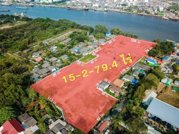 ขายที่ดินติดแม่น้ำเจ้าพระยาในคุ้งบางกระเจ้า15-2-79.4 ไร่ พื้นที่สีเขียว, ภาพที่ 4