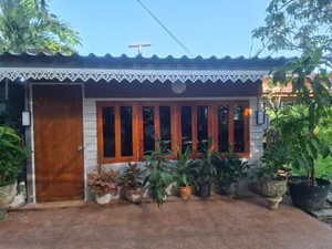 บ้านเดี่ยวชั้นเดียว ให้เช่าบรรยากาศในสวน อยู่ในโครงการบางปลารีสอร์ท