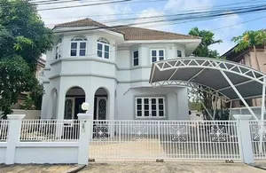 RH1190 ให้เช่าบ้านเดี่ยว 2 ชั้น โครงการชวนชื่น ลาดพร้าว 5 ห้องนอน 3 ห้องน้ํา 1 ห้องแม่บ้าน เฟอร์นิเจอร์ครบ พร้อมเข้าอยู่ได้เลย