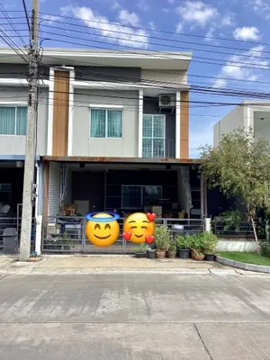 ขายทาวน์เฮาส์ 2 ชั้น โครงพลี่โน่ ศรีนครินทร์-เทพารักษ์