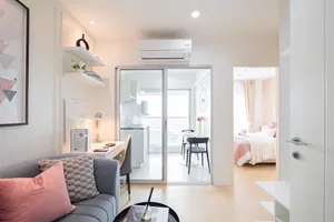 ขายคอนโด Aspire  Sathorn Taksin (Timber) พร้อมอยู่ เพียง 6 สถานี ถึงใจกลางสาทร BTS วุฒากาศ เพียง 400 เมตร