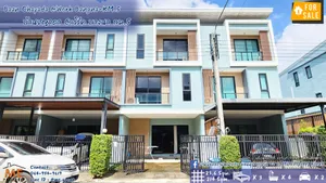 ขายถูกสุด โฮมออฟฟิศ 3 ชั้น บ้านชญาดา@เวิร์ค บางนา กม.5 เข้าออกได้หลายทาง ใกล้บางนา ลาซาล แบริ่งโทร 064-954-9619 (TW25-23)