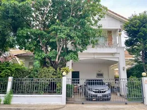 RH1186 ให้เช่าบ้านเดี่ยว หมู่บ้านเพอร์เฟคเพลส สุขุมวิท77 ขนาด3 ห้องนอน 3 ห้องน้ำ 5 แอร์ 2 ห้องเอนกประสงค์ เดินทางสะดวก ใกล้สนามบินสุวรรณภูมิ 10 นาที