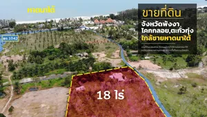 ขายที่ดินโคกกลอย ตะกั่วทุ่ง จ.พังงา ที่ดินสวยติดถนนใหญ่/ติดทางลงหาดนาใต้ ปรับลดราคาด่วน !!!