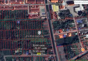 ขายที่ดิน ซอยเพชรเกษม 110 ใกล้วัดไผ่เลี้ยง ติดทางเดิน (ทางปูน)