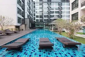 ให้เช่าคอนโด 1 ห้องนอน 1 ห้องน้ำ พื้นที่ใช้สอย 30 ตรม. ราคาเช่า 7,500 บาท / เดือน