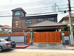 บ้านเดี่ยวหลังริม ชวนชื่นเพชรเกษม 81 หนองแขม ถนนมาเจริญ 