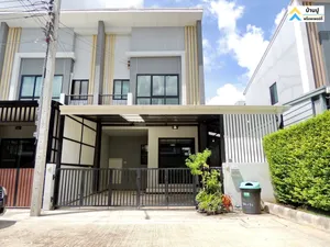 ทาวน์โฮมลาดกระบัง เดอะ ธาม 2 The Thamm 2 อ่อนนุช-มอเตอร์เวย์ หลังริม หลังบ้านวิวสวน กรุงเทพ