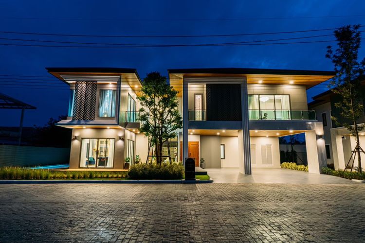 บ้านเดี่ยวสุดหรู พร้อมสระว่ายน้ำ บนที่ดิน 111 ตร.วา กรอกยายชา, ภาพที่ 4
