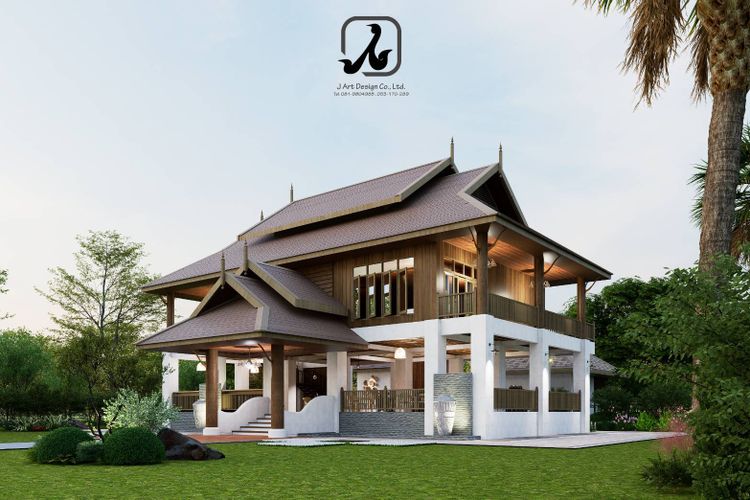 รับออกเเบบบ้าน รับสร้างบ้าน ออกเเบบตกเเต่งภายใน จังหวัดเชียงราย โดย, ภาพที่ 4