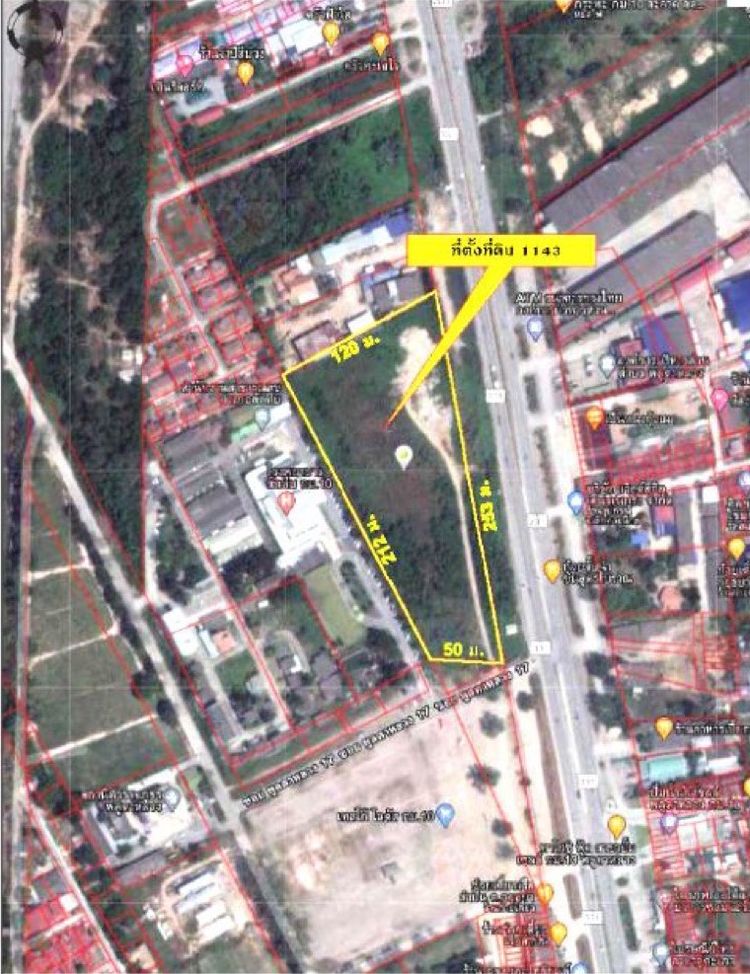 ให้เช่าที่ดินเปล่า 12-0-11 ไร่ แปลงสวย ทำเลหายาก ต.พลูตาหลวง อ.สัตหีบ, ภาพที่ 4