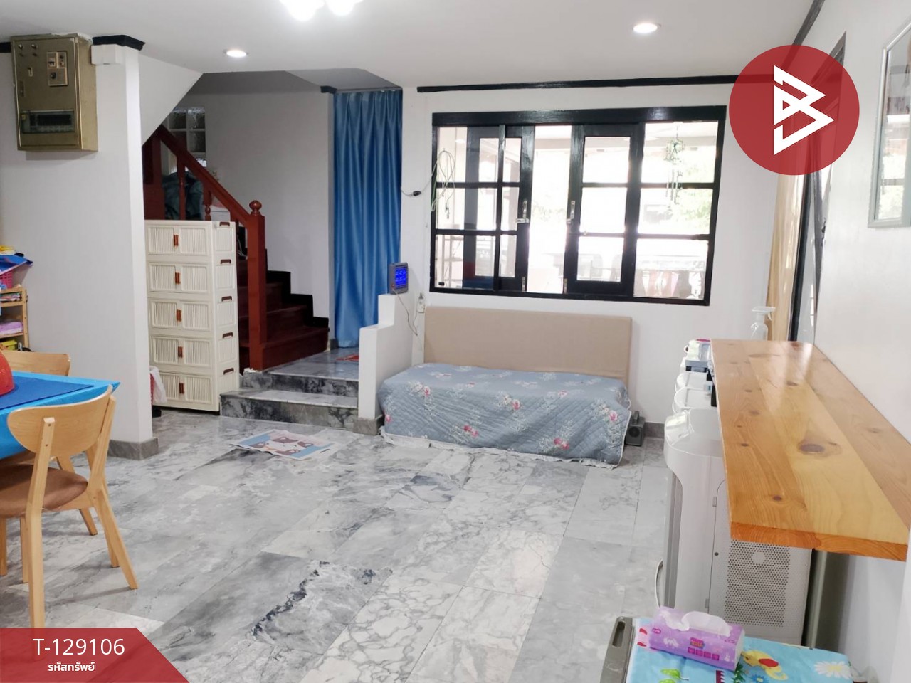 ขายบ้านแฝด หมู่บ้านธนาสุข เพชรเกษม 81 กรุงเทพฯ ต่อเติมพร้อมอยู่