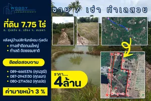 เจ้าของขายเอง!! ที่ดินทุ่งหวัง หลังหมู่บ้านปลักจันทร์ 7.75 ไร่