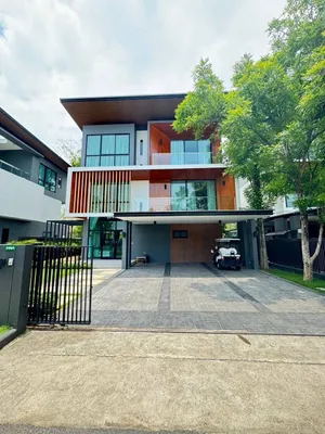 Ph04001 ขายบ้านโมเดิร์น 3 ชั้น 88 ตรว. 4 นอน 5 น้ำ ขาย 16.9 ลบ. โอนคนครึ่ง ใกล้มีโชคพลาซ่า 500 ม.