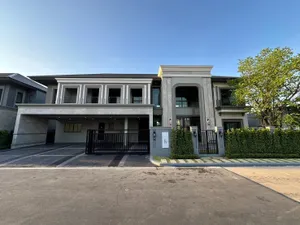 [For Rent - Post by owner] 450,000 b/m Grand Bangkok Boulevard - Krungthepkreetha Firsthand Newly decorated: 604 sq.m. 5 beds 6 baths (Garden facing unit)