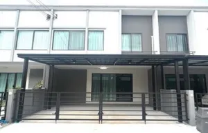 ให้เช่าทาวน์โฮม 2 ชั้น โครงการ Pleno บางนา-อ่อนนุช กิ่งแก้ว 37 ใกล้สนามบินสุวรรณภูมิ แต่งครบพร้อมอยู่